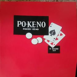 Vintage POKENO PO-KE-NO Playing Card Game Complete with 12 Boards and Chips

    

