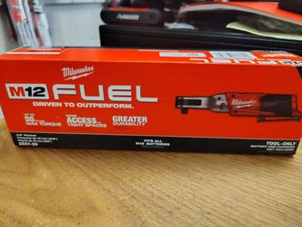 Milwaukee fuel M12 3/8 ratchet tool only 55lbs