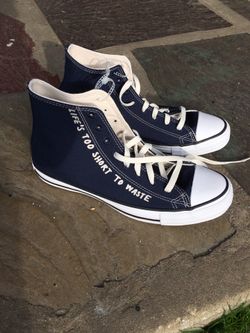 Converse Lifes too short to Waste Shoes