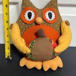 Weighted Owl Plush BOHO Decor just $5 