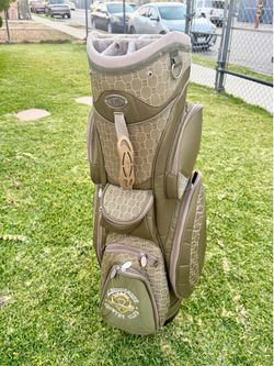 Used Burton KHAKI CART BAG Mens Cart Bag Brown