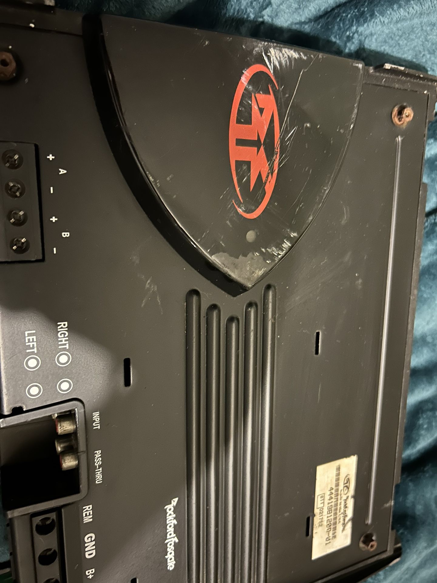 Rockford Fosgate Punch Amp