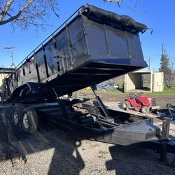 18’ Champion Dump Trailer 