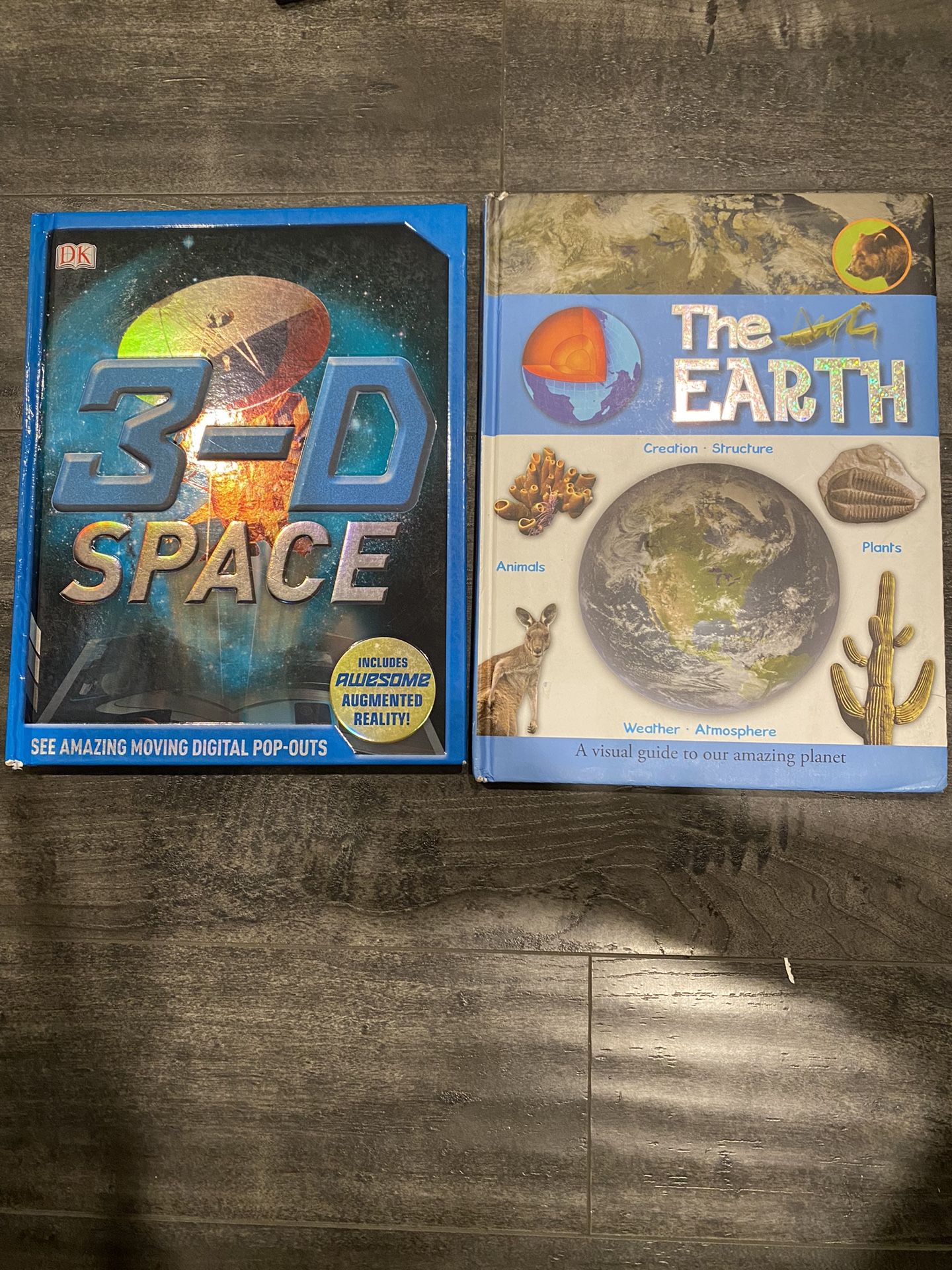 Kids Space And Earth Learning Books $20