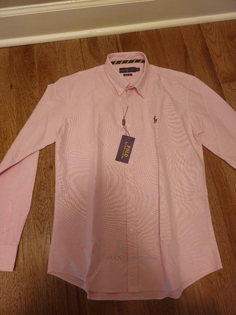 RALPH LAUREN PINK SHIRT