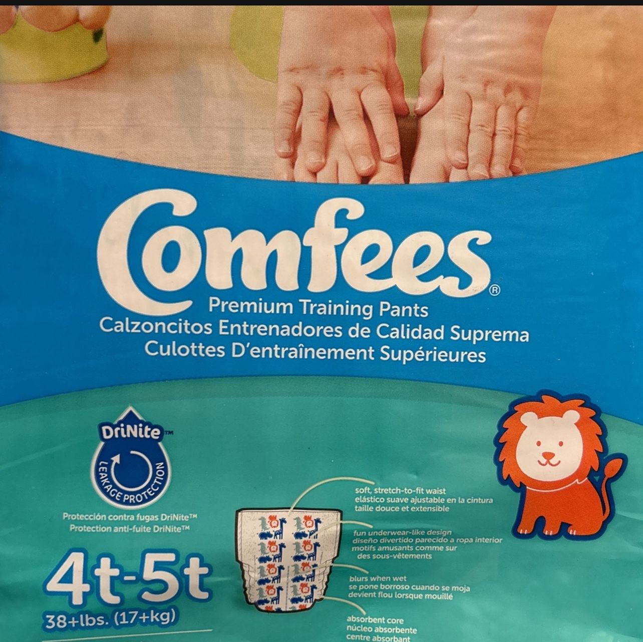 Training Pants Pull Ups Size 4-5 Toddler 