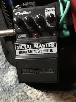 Digitech distortion pedal