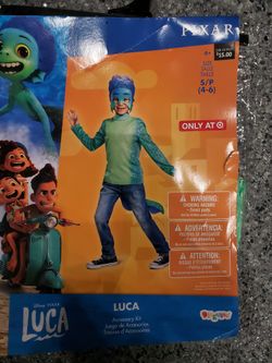 Disney Luca Costume Boys Small