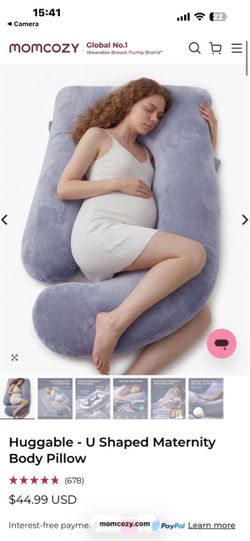 Mom cozy pregnancy pillow