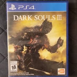 Dark Souls 3 Ps4 