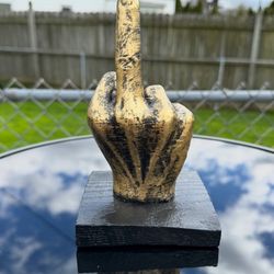 The Middle Finger Statue