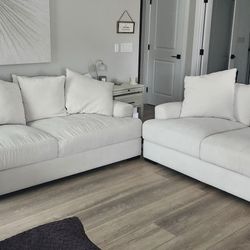 9FT SOFA AND 5FT LOVE SEAT