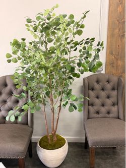 Set of 2 artificial plants