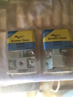 Screen door latch Colemans