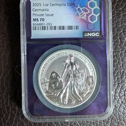 2025 Germania 1 Oz Silver- Two Available 