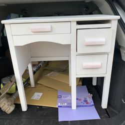 Side Table With Drawers 