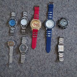 Lot Of 8 Watches 