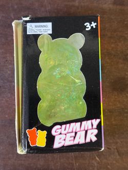 Gummy Bear Glitter squishy