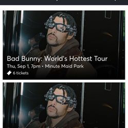 Bad Bunny Tickets
