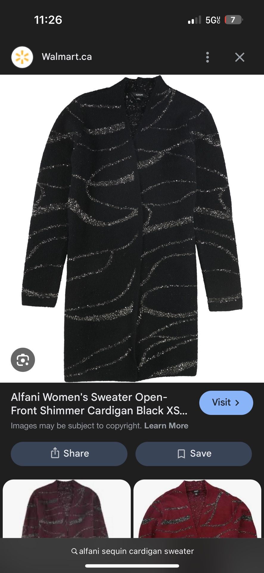 Alfani Cardigan
