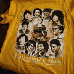 Black HISTORY TEE SHIRTS