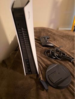 Ps5 good condition with black controller