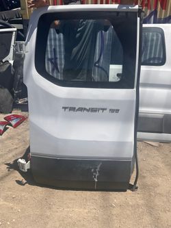 2015-2026 FORD TRANSIT 150 250 350 REAR LEFT SIDE BACK DOOR RED GLASS LOW ROOF