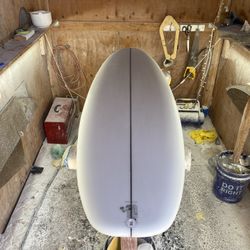 5’10 Handmade Surfboard For Sale