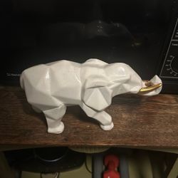 Beautiful 10 Inch Geometric Metal Figure