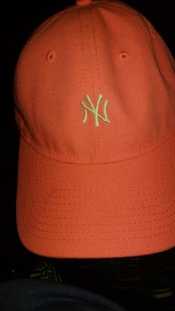 NY hot pink cap worn once paid 45.00