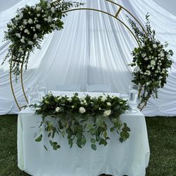 Real Flower Arch
