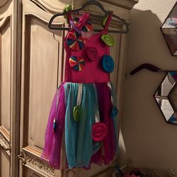 Candy Theme Dress And Headband