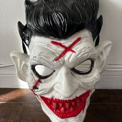Halloween Horror Clown Plastic Highest Quality Mask