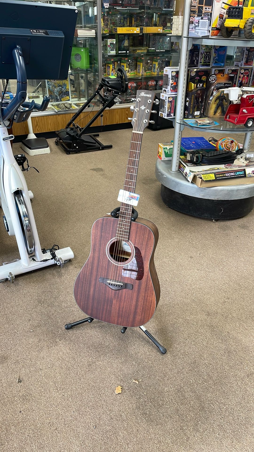 Ibanez Acoustic Guitar Aw 54–0 Pn