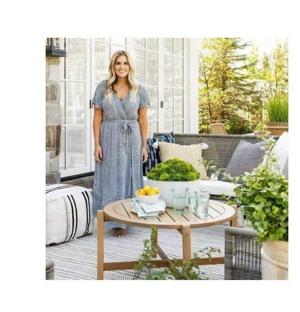 Wicker & Metal X Frame Patio Loveseat - Gray - Thresholdâ„¢ designed with Studio M
