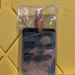 New Pokemon Center Charizard Bag Tag Luggage Tag
