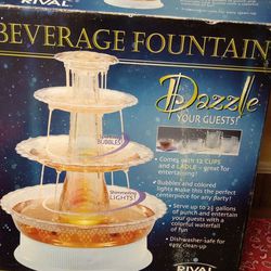 Rival Dazzle Lighted Beverage Fountain Thumbnail