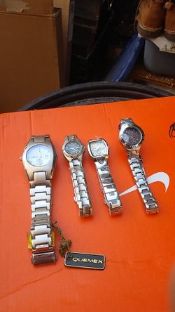 All new regular watches water resistant.All for $40:00.