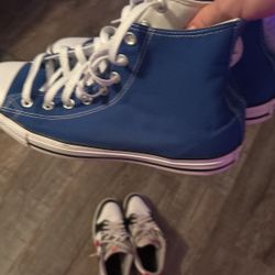 Blue Converse DS