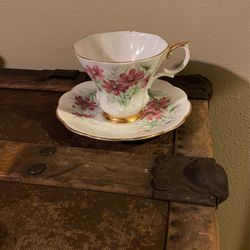 Antique Tea Cup And Plate