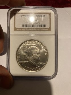 1990 P And W Silver Eisenhower Dollars