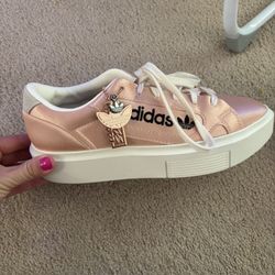 Adidas Pink Sleek Woman’s Sneakers 
