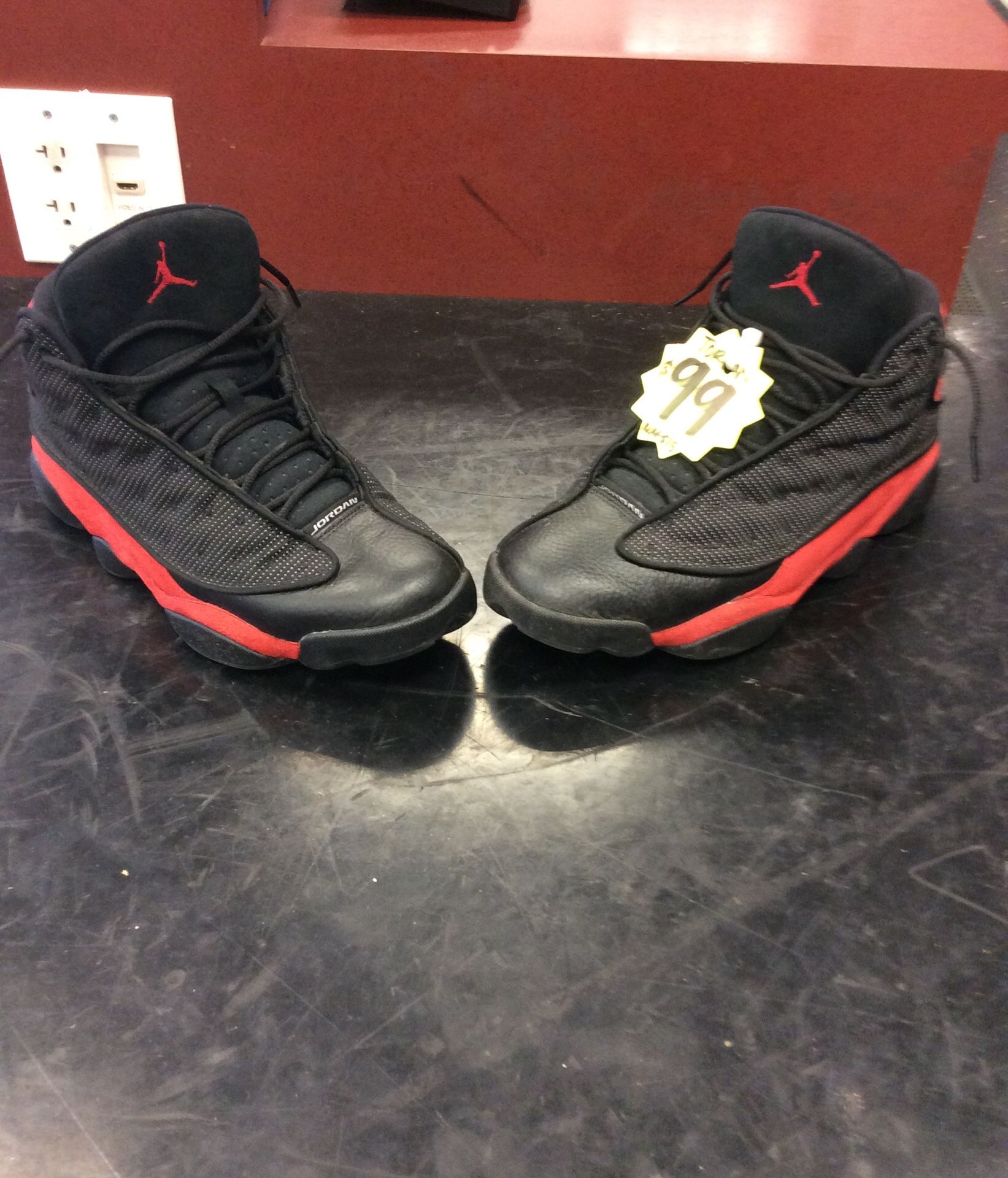 Nike Jordan 13 blk/red