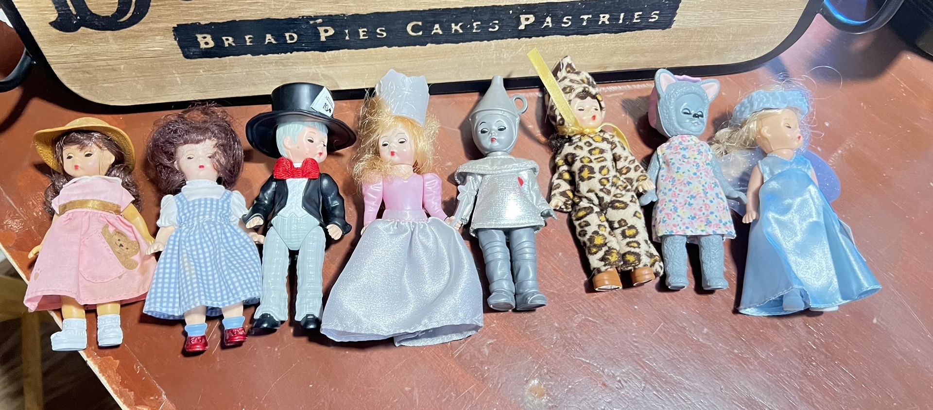Madame Alexander Lot Of 8Madame Alexander 5” Mini Dolls McDonalds Happy Meal toys