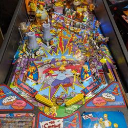 Simpsons Pinball Party (TSPP) pinball machine