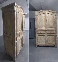 Solid wood Airmore patina refinish