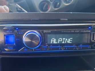 STEREO ALPINE CD AUX USB BLUETOOTH GOOD CONDICIÓN ABLO ESPAÑOL