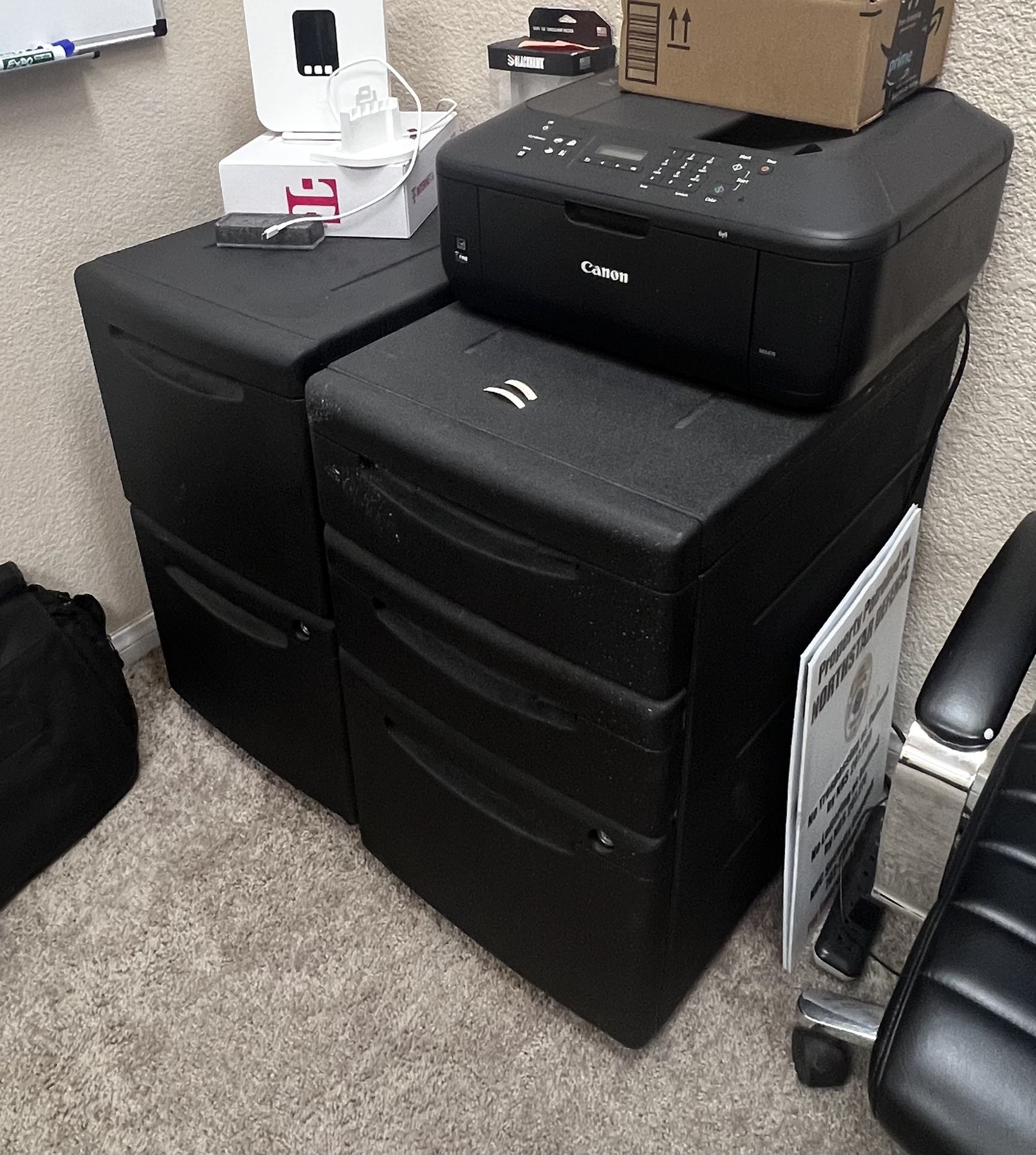 2 Security Filing Cabinets, Water & Fireproof 