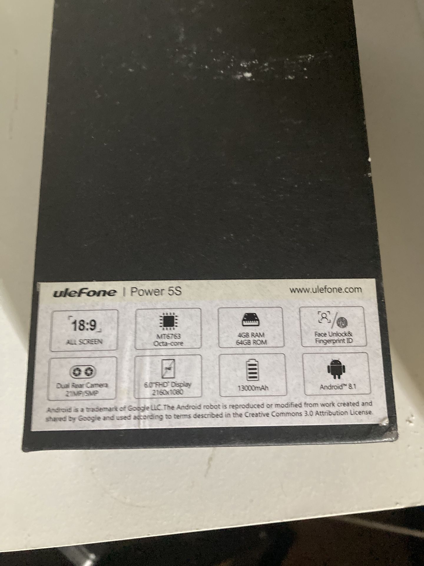 Ulefone Power 5s Electronics & Media