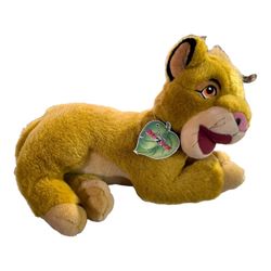 vintage Disney on Ice Lion King Simba plush laying Cub
